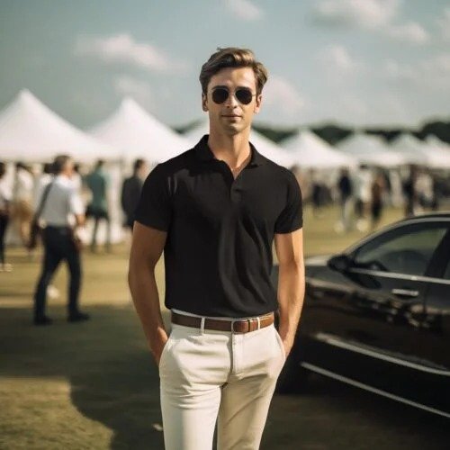 Men's Polo T-Shirt P.C PQ 230 GSM - View 4